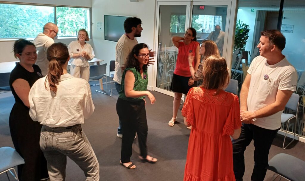 Une photo d'un atelier animé en mixité : Allié·es : un rôle à jouer au quotidien pour la Nantes Digital Week