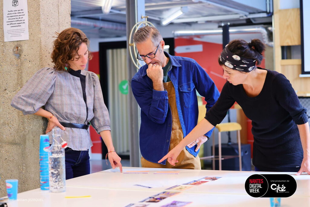 Fresque du sexisme animée à la Nantes Digital Week 