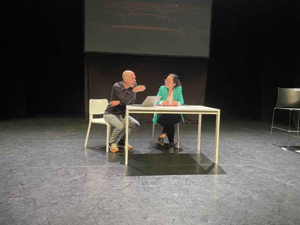 Frédéric Le Neillon et Anabelle Pasillas